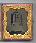 Ambrotype of an Animated Infant
