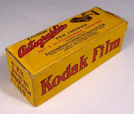 Eastman Autographic Film Cartridge, Size A118