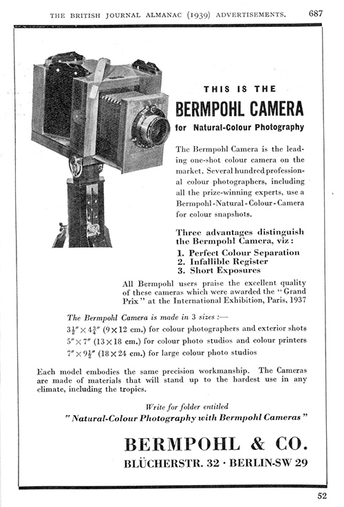 1939 BJPA Bermpohl Ad