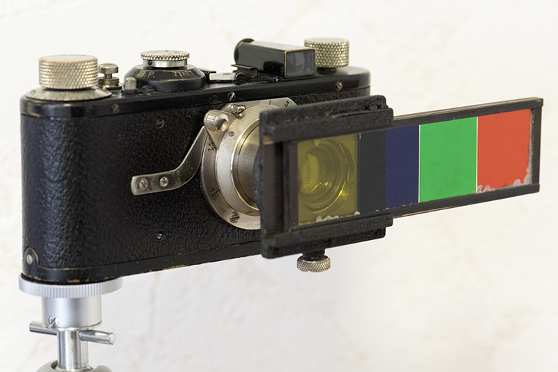 Leica I with OMAG Color Separation Filter Accessory