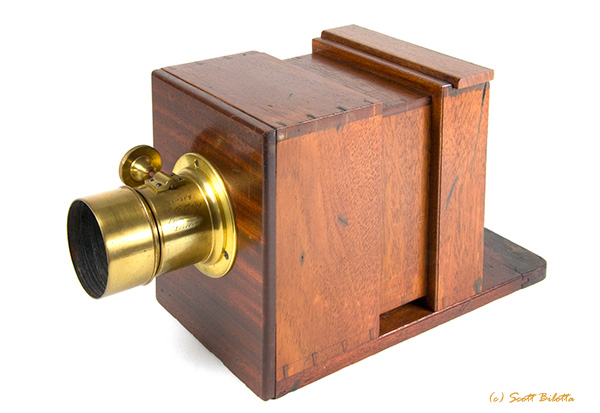 Mahogany Sliding Box Camera ca. 1850