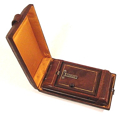 Closed Vanity Kodak Camera in Clamshell Case